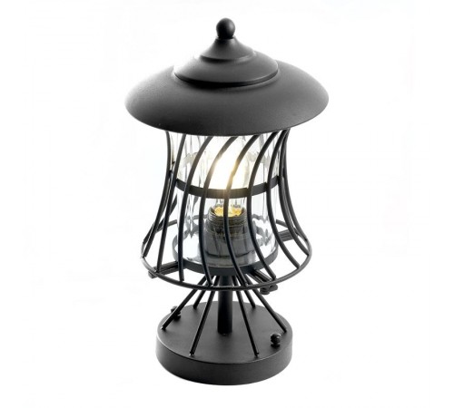 Светильник садово-парковый, 60W 230V E27 IP44 черный, PL524  11687  FERON