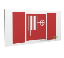 Пиктограмма (Наклейка) "Пожарный кран" PP-40205.F02 для FLAGMAN  a18420  Белый свет