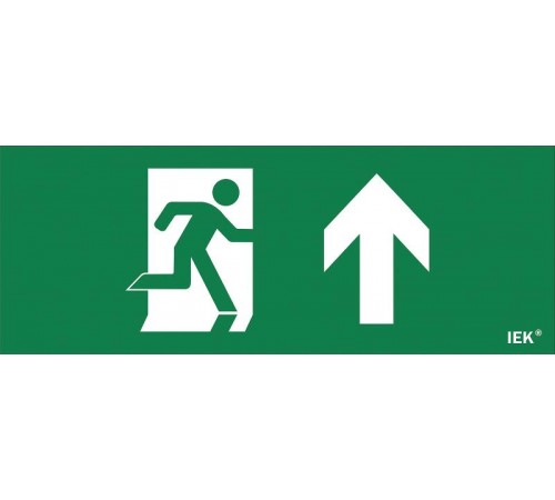 Пиктограмма (наклейка) "Фигура/стр. вверх"для ДПА IP20/54  LPC10-1-24-09-FVERH  IEK