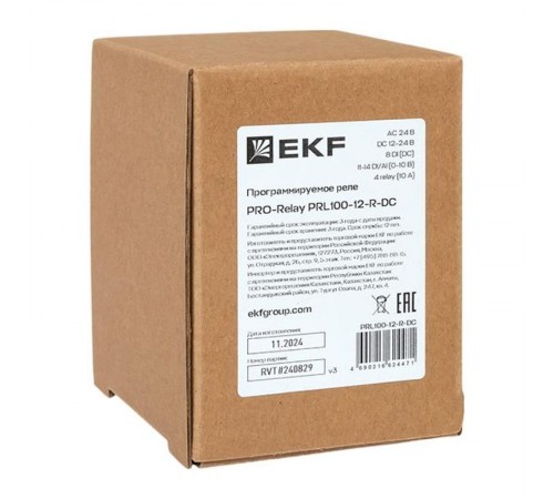 Программируемое реле PRO-Relay PRL100-12-R-DC EKF  PRL100-12-R-DC  EKF