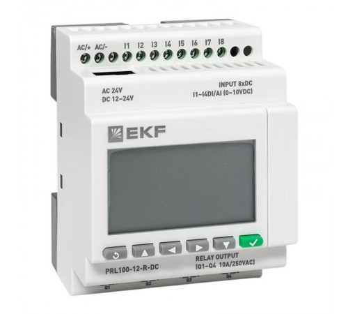 Программируемое реле PRO-Relay PRL100-12-R-DC EKF  PRL100-12-R-DC  EKF