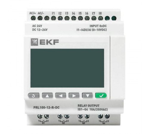 Программируемое реле PRO-Relay PRL100-12-R-DC EKF  PRL100-12-R-DC  EKF