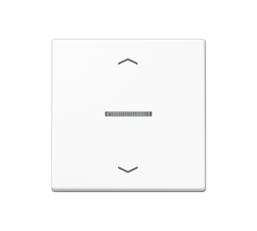 Клавиша для KNX кнопки, 1 группа, с окошком, символы стрелки; дюропласт; белый  A101KO5PWW  Jung