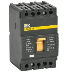 Авт. выкл. ВА88-32  3Р  100А  25кА    SVA10-3-0100  IEK