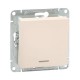 Механизм выключателя, одноклавишный, с подсветкой, кремовый Эпика  UP1-SWI-14 EKF