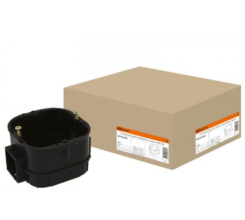 Коробка установочная 60х60х43 с саморезами  SQ1402-0004  TDM