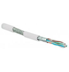 SFTP4-C6A-S23-IN-LSZH-WH-500 (500 м) Кабель витая пара, экранированная (S/FTP), категория 6a, 4 пары (23 AWG), белый  445102  Hyperline