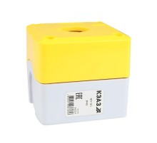 Корпус кнопочного поста КП-101 желтый 1 отв. IP40  362237  КЭАЗ