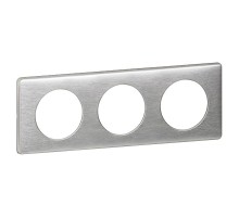 Celiane Алюминий Рамка 3-я (2+2+2 мод)  068923  Legrand