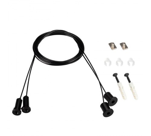 Подвес SL-LINE 2x2m Set (Pad 9x2mm) BLACK (Arlight, Металл)  039187  Arlight