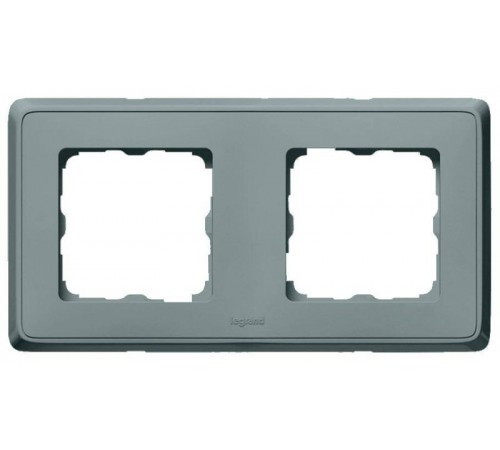 Cariva Жемчужно-серый Рамка 2-ая  773692  Legrand