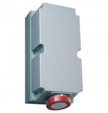 Розетка для монтажа на поверхность с подключением шлейфа 4125RL11W, 125A, 3P+N+E, IP67, 11ч  2CMA168539R1000  ABB