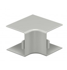 Крышка внутреннего угла кабельного канала WDK 40x40 мм (ПВХ,серый) (WDK HI40040GR)  6158293  OBO Bettermann