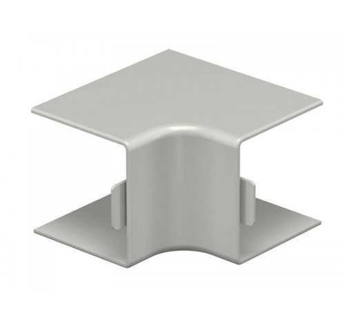 Крышка внутреннего угла кабельного канала WDK 40x40 мм (ПВХ,серый) (WDK HI40040GR)  6158293  OBO Bettermann
