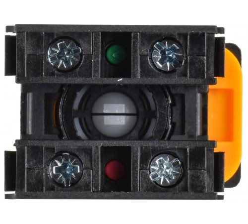 Переключатель 3 положения возвратный 2NC чёрный MASTER  MI-SW60-20X33-5-24-3-K02  IEK