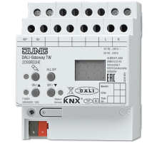 KNX<->DALI TW шлюз, монтаж на DIN-рейку, 4 модуля; KNX  2099REGHE  Jung