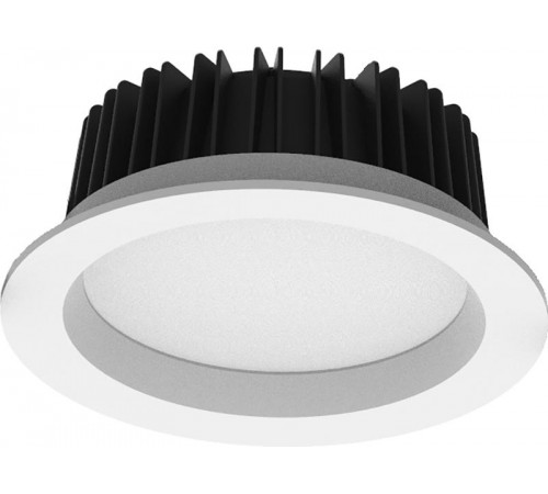 Светильник встраиваемый светодиодный даунлайт 20W, 1600Lm, 4000K, 90 градусов, белый, AL265 с др-ром в/компл  41617  FERON