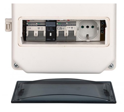 Щит ВРУш-1/25 ОПВ (для коттеджа) PROxima  vru-1-25-opv-pro  EKF