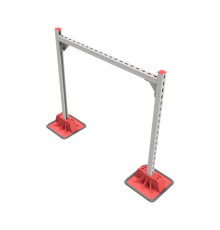 Опорная конструкция для гор. прямоуг. воздуховодов  TECHNORAPTOR LIGHTFOOT 1000х1000  KM-TR-LTF-SSHRAD-1000-1000  КМ - профиль