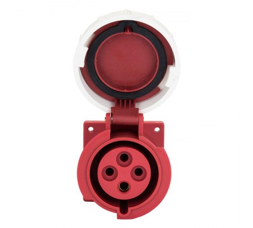 Розетка стационарная внутренняя 3142 3Р+РЕ 16А 380В IP67 EKF PROxima  ps-3142-16-380  EKF