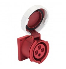 Розетка стационарная внутренняя 3142 3Р+РЕ 16А 380В IP67 EKF PROxima  ps-3142-16-380  EKF