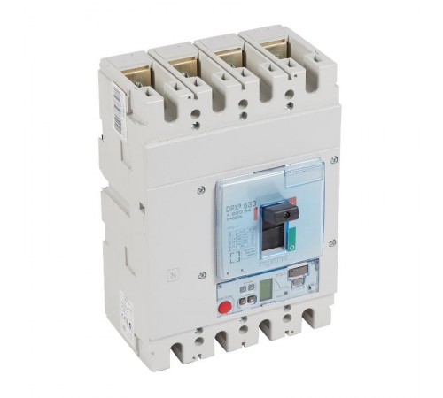 Автоматический выключатель DPX3 630 - эл. расцепитель S2 - 36 кА - 400 В~ - 4П - 500 А  422064  Legrand