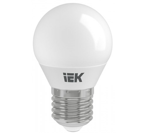 Лампа светодиодная LED 5Вт Е27 230В 6500К ECO G45 шар  LLE-G45-5-230-65-E27  IEK