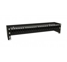 BW19-2U-110F-RAL9005 Кронштейн настенный для 19" оборудования, высота 2U, глубина 110 мм, фиксированный, цвет черный (RAL 9005)  459596  Hyperline