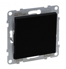 SUNO Переключатель 10АХ 250В. Безвинтовые зажимы. Цвет "Антрацит"  721406  Legrand