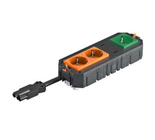 Коробка монтажная укомплектованная UT4 GST18i (3+1 розетки) с кабелем  7404688  OBO Bettermann