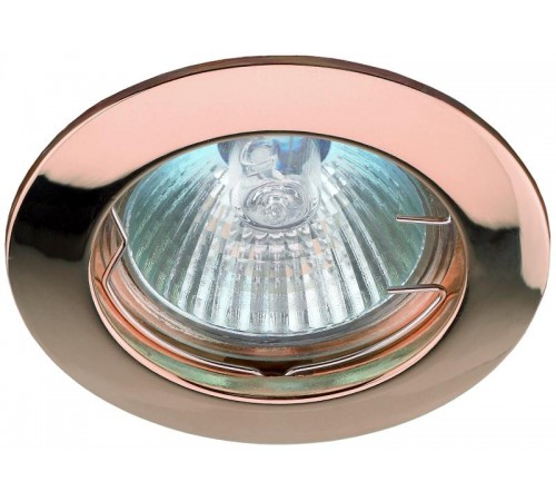 Светильник точечный встраиваемый под лампу KL1 50Вт MR16 медь литой  C0043824  ЭРА