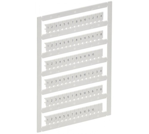 ARMAFIX Маркер для CTS/CP 2,5мм2 с символами "1-10"  AF-CT10D-M-D25-01  IEK (ИЭК)