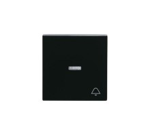 Клав. для 1-клав. вызвонокателей/перекл./кнопок с символом "звонок", прозрачная линза, Impressivo, антрацит  1789KL-81   2TKA000562G1  ABB