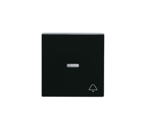 Клав. для 1-клав. вызвонокателей/перекл./кнопок с символом "звонок", прозрачная линза, Impressivo, антрацит  1789KL-81   2TKA000562G1  ABB