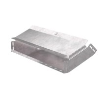 Угол вертикальный внутренний 45 градусов с крышкой Стандарт 600х80   PR16.0599  Промрукав