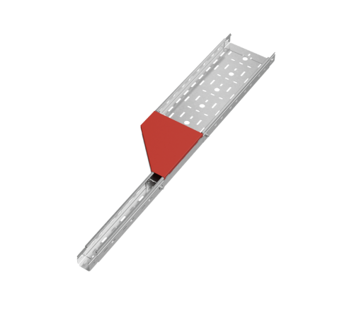 Крышка переходника левого 50-200 мм "ПЛЮС" HD  KPDplus50-200-L HD   КМ-профиль