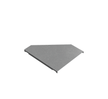 Крышка переходника левого 50-200 мм "ПЛЮС" HD  KPDplus50-200-L HD   КМ-профиль