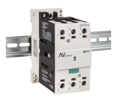Контактор КМЭ 60А 230В АС EKF AVERES  ctr-s-60-00-230-av  EKF