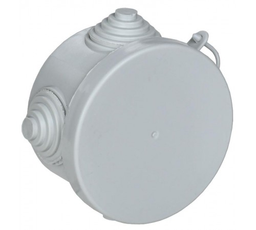 Коробка расп. КМ для о/п D=65х40мм IP54 4 вв (7035)  UKO21-065-040-000-K03-54  GENERICA