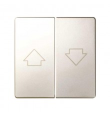 Simon 82 Клавиши (2 шт)  для двухклавишного кнопочного выключателя для управления жалюзи, механическая блокир  82028-34  Simon