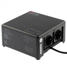 Стабилизатор напряжения   CНК-1500-УЦ компактный универсальный, 140-260В/220В, 1500ВА  Б0051111  ЭРА