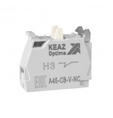 Контактный блок OptiSignal D22 A45-CB-V-NC 1НЗ винтовой зажим ZBE102 332201 КЭАЗ
