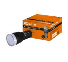 Лампа AD-16DS(LED)матрица d16мм белый 24В AC/DC   SQ0702-0055  TDM