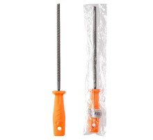 Рашпиль круглый длина 200 мм, пластиковая рукоятка "Рубин"  SQ1026-0231  TDM