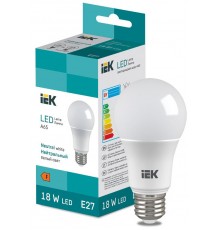 Лампа светодиодная Bulb A65 1850lm 4000K E27  LL-I-A65-18-230-40-E27  IEK