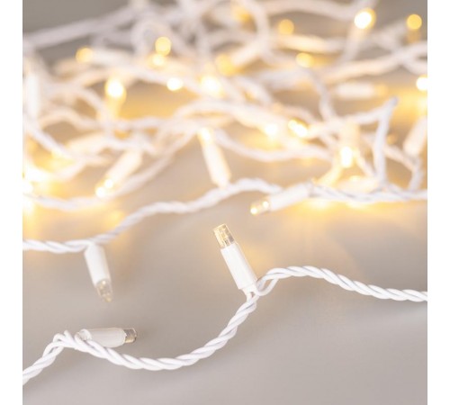 Светодиодная гирлянда ARD-STRING-CLASSIC-10000-WHITE-100LED-PULSE Warm (230V, 7W) (Ardecoled, IP65)  031645  Arlight