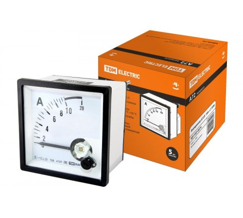 Амперметр А72П  10А-1.5   SQ1102-0074  TDM