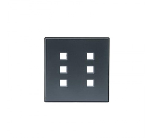 Центральная плата 6-ти канального индикатора Signal, Impressivo, алюминий  6V-83   2TKA001577G1  ABB