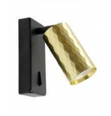 Светильник настенный, золото и черный 35W, 230V,GU10, ML1880  48671  FERON