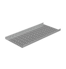 Лоток перф. 50х600х1,0 L2000 мм "Стандарт ПЛЮС" INOX304  LPEplus50-600-1.0-2000 INOX304  КМ-Профиль